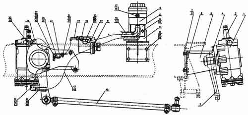 Гидроусилитель рулевого механизма 6×2